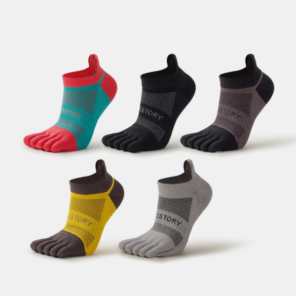 3 Pairs Coolmax Five Toe Sports Running Socks Test Sample